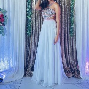 Beautiful white gown